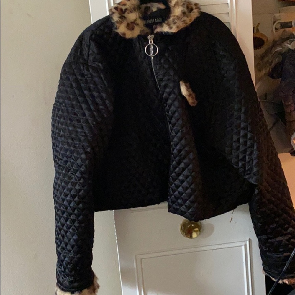 My shadow of a doubt Satin Jacket